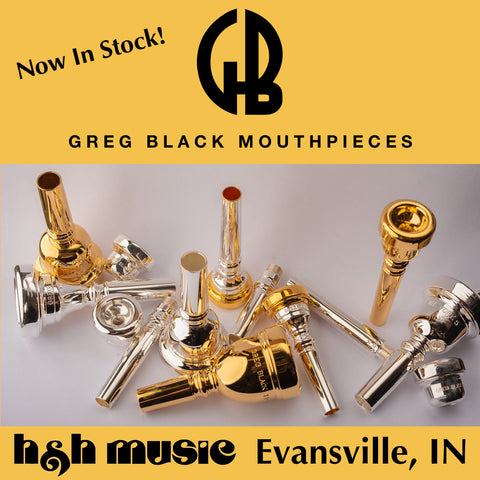 Greg Black Mouthpieces Now IN STOCK at H & H Music!