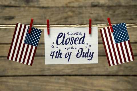 Closed Saturday, July 4