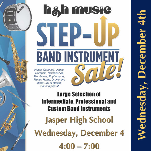 Jasper Step UP Night - Wednesday, December 4th - Jasper HS Band Room