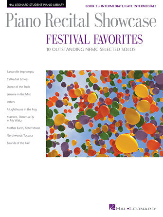 Piano Recital Showcase Festival Favorites, Book 2