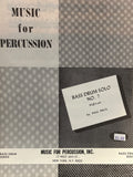 Bass Drum Solo No. 7 - Difficult - Price