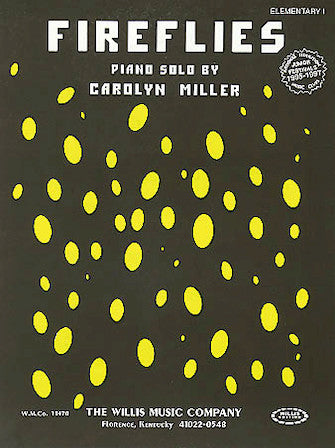 Fireflies - Piano - Miller