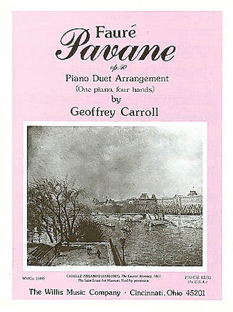 Pavane - Piano - Faure/Carroll