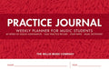 Practice Journal - Weekly Planner for Music Students