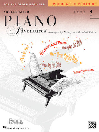 Faber - Accelerated Piano Adventures - For The Older Beginner - Book 2