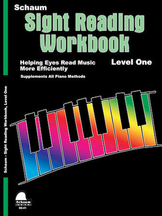 Schaum Sight Reading Workbook, Level One - Piano - Schaum