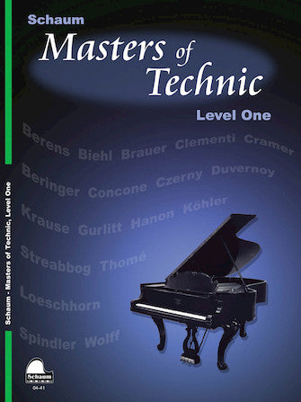 Schaum's Masters of Technic - Piano