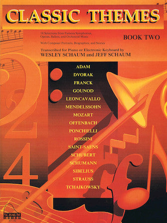 Classic Themes Book 2 - Piano - Schaum