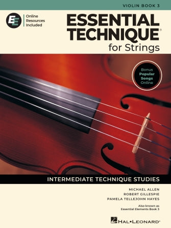 Essential Technique for Strings - Book 3