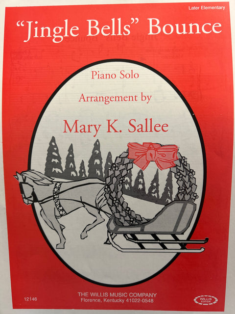Jingle Bells Bounce - Piano - M. Sallee