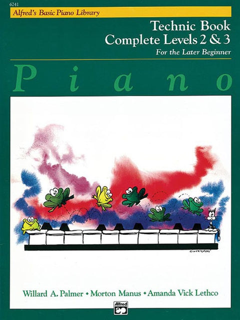Alfred's Basic Piano Library - Complete Levels 2 & 3 - For the Later Beginner