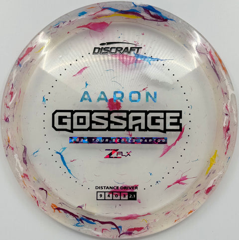 Discraft Jawbreaker Z FLX Raptor - Aaron Gossage 2024 Tour Series - Distance Driver