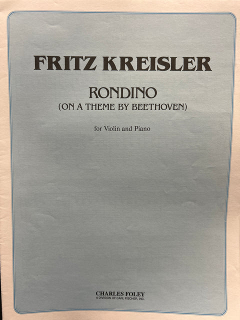 Rondino - Violin - Kreisler