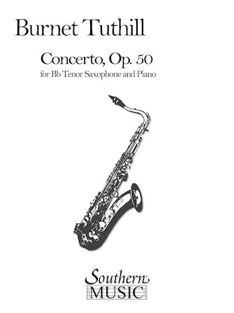 Concerto Op. 50 - Tenor Saxophone - Tuthill/Leeson