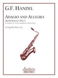 Adagio and Allegro from Sonata No. 1 - Tenor Saxophone - Handel / Gee