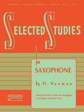 Rubank Educational Library No. 106 - Selected Studies for Saxophone - Voxman