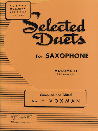 Rubank - Selected Duets - Volume II (Advanced)