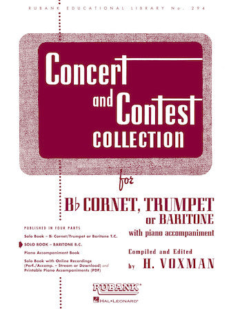 Concert and Contest Collection - Solo Book - Rubank