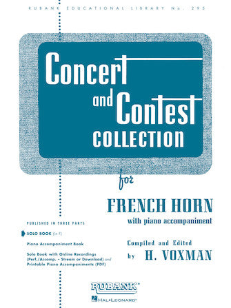 Concert and Contest Collection - Solo Book - Rubank