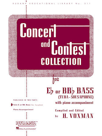 Concert and Contest Collection - Piano Accompaniment - Rubank