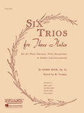 Six Trios for Three Flutes - Op. 83 - Hook/Voxman