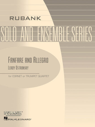 Fanfare and Allegro - Cornet or Trumpet Quartet - Ostransky