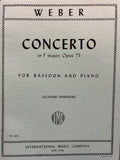 Concerto in F major, Opus 75 - Bassoon - Weber