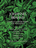 Complete Shorter Works for Solo Piano - Brahms