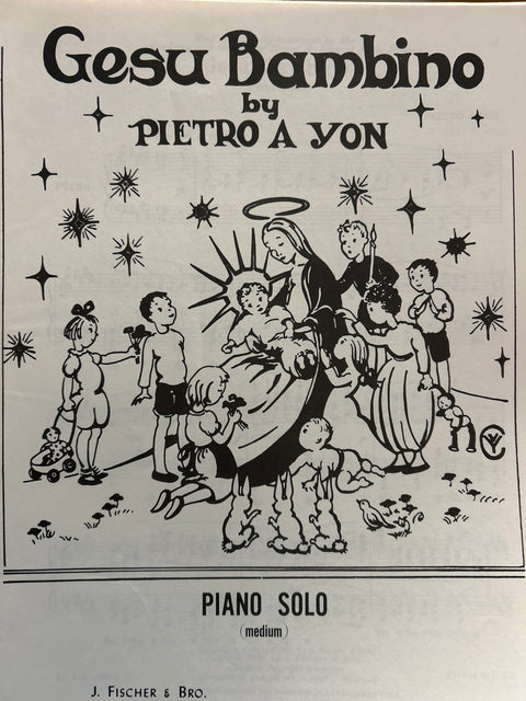 Gesu Bambino - Piano - P. Yon