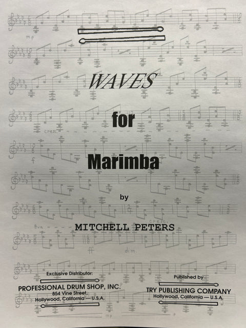 Waves - Marimba - M. Peters