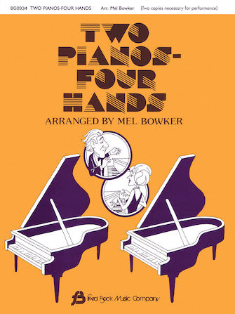 Two Pianos-Four Hands - Piano - Bowker