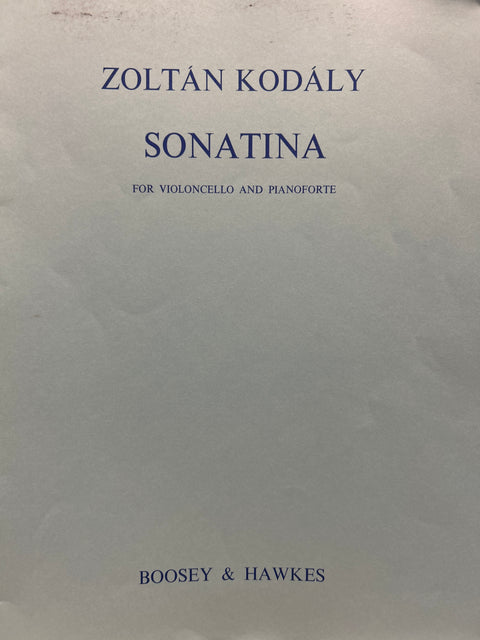 Sonatina - Cello - Kodaly