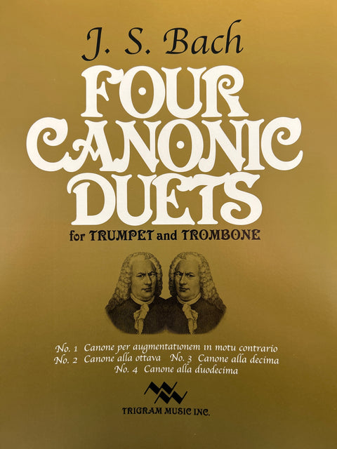 Four Canonic Duets for Trumpet and Trombone - J. S. Bach