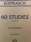 60 Studies - Volume II - For Trombone - Kopprasch/Brown