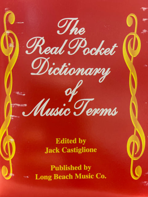 Pocket Dictionary of Music Terms