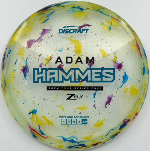 Discraft Jawbreaker Z FLX Zone - Adam Hammes 2024 Tour Series - Putt & Approach