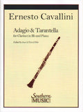 Adagio & Tarantella for Clarinet and Piano - E. Cavallini