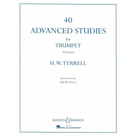40 Advanced Studies for Trumpet - Tyrrell /  Hovey