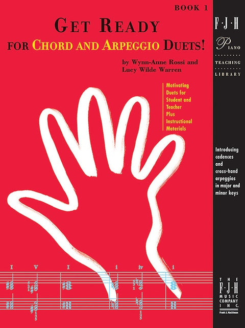 Get Ready for Chord and Arpeggio Duets!, Book 1 - Piano - Rossi/Wilde Warren