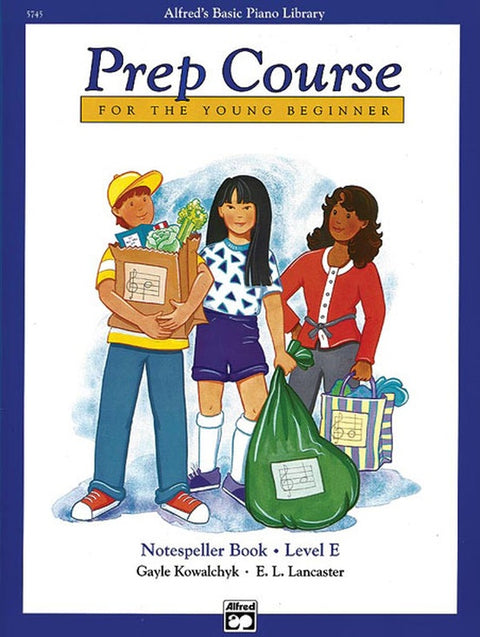 Alfred's Basic Piano Library - Prep Course Level E