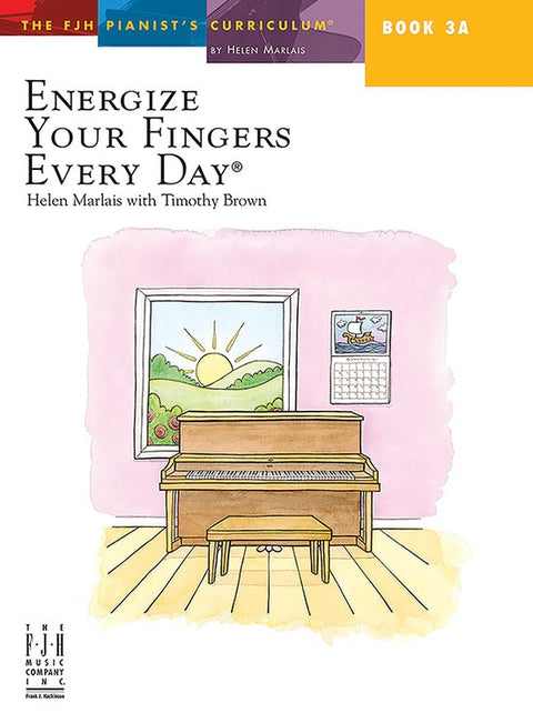 Energize Your Fingers Every Day, Book 3A - Marlais/Brown