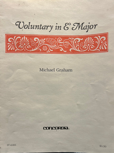 Voluntary in Eb Major - Organ - M. Graham