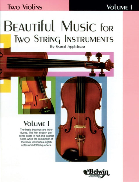 Beautiful Music for Two String Instruments - Violin - Applebaum