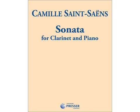 Sonate for Clarinet, Op. 167 - Saint-Saens