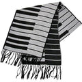 SCARF KEYBOARD CASHMERE LIKE 12" X 72"