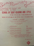 School of Sight Reading and Style - Trombone - Lafosse