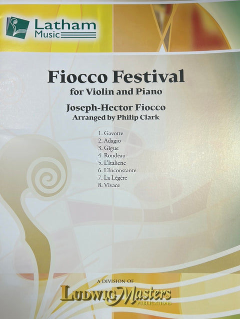 Fiocco Festival - Violin - Fiocco/Clark