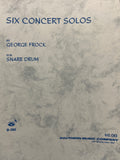 Six Concert Solos for Snare Drum - Frock
