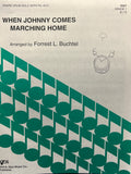 When Johnny Comes Marching Home - Grade 1 - Snare Drum Solo - Buchtel