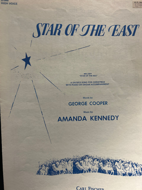 Star of the East - Piano / Vocal - Cooper / Kennedy